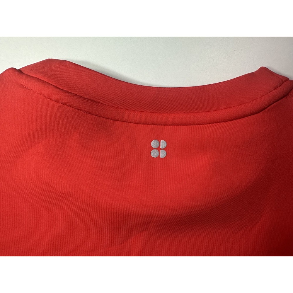 Sweaty Betty Grace Crew‎ Neck Sweatshirt Womens Large Pullover Adjustable Pentas - Picture 6 of 9